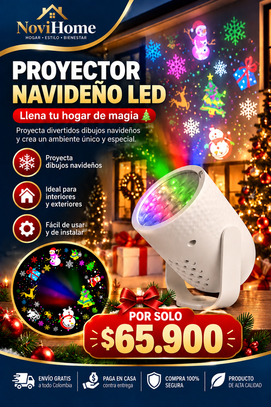 M Proyector De Figuras led Navideñas
