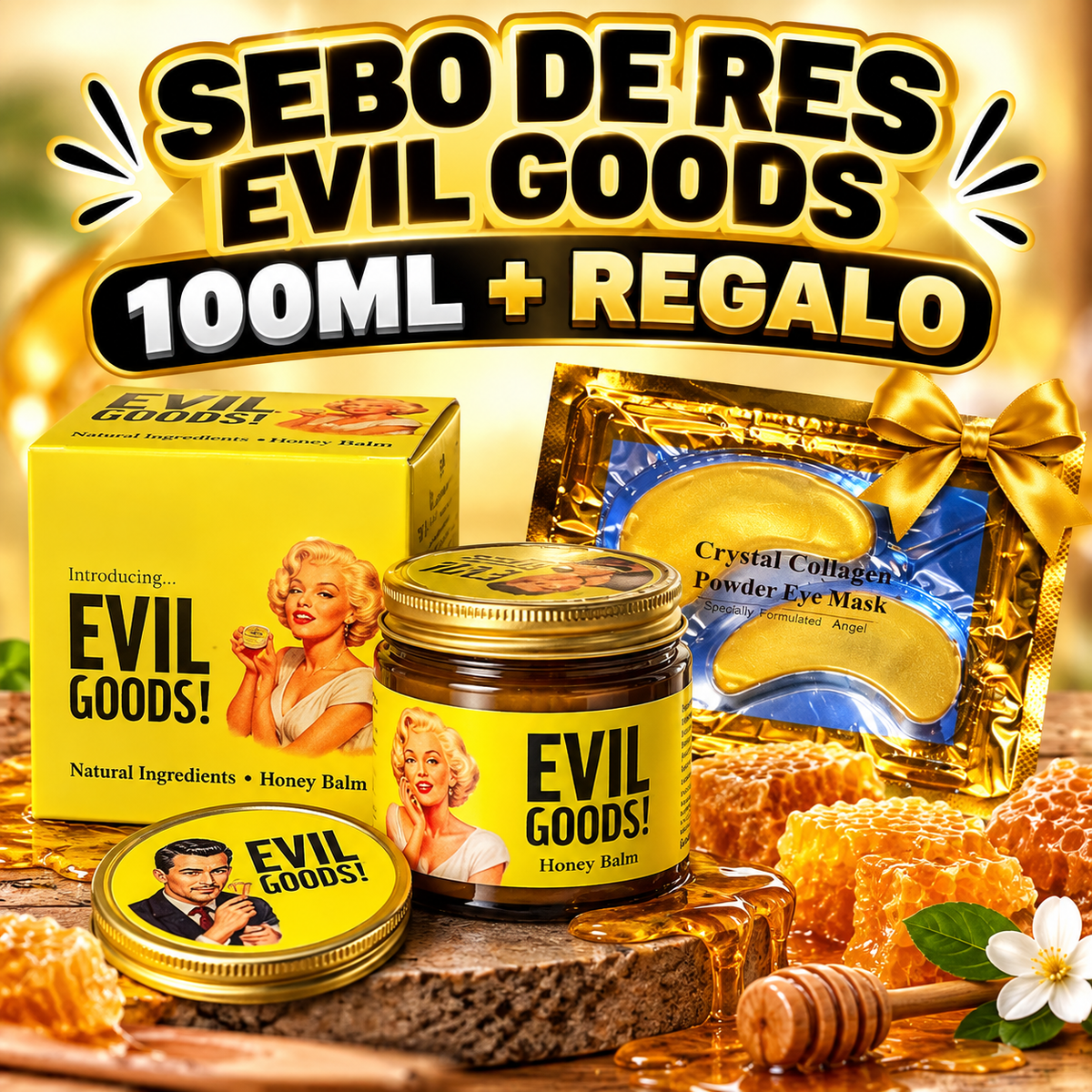 SEBO DE RES EVIL GOODS 100ML + REGALO